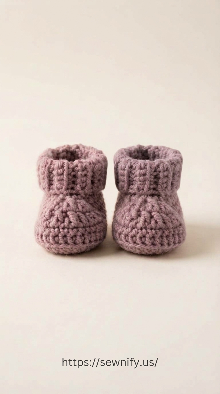 Tuto Chaussons Bébé au Crochet | Idée Cadeau Naissance Fait Main