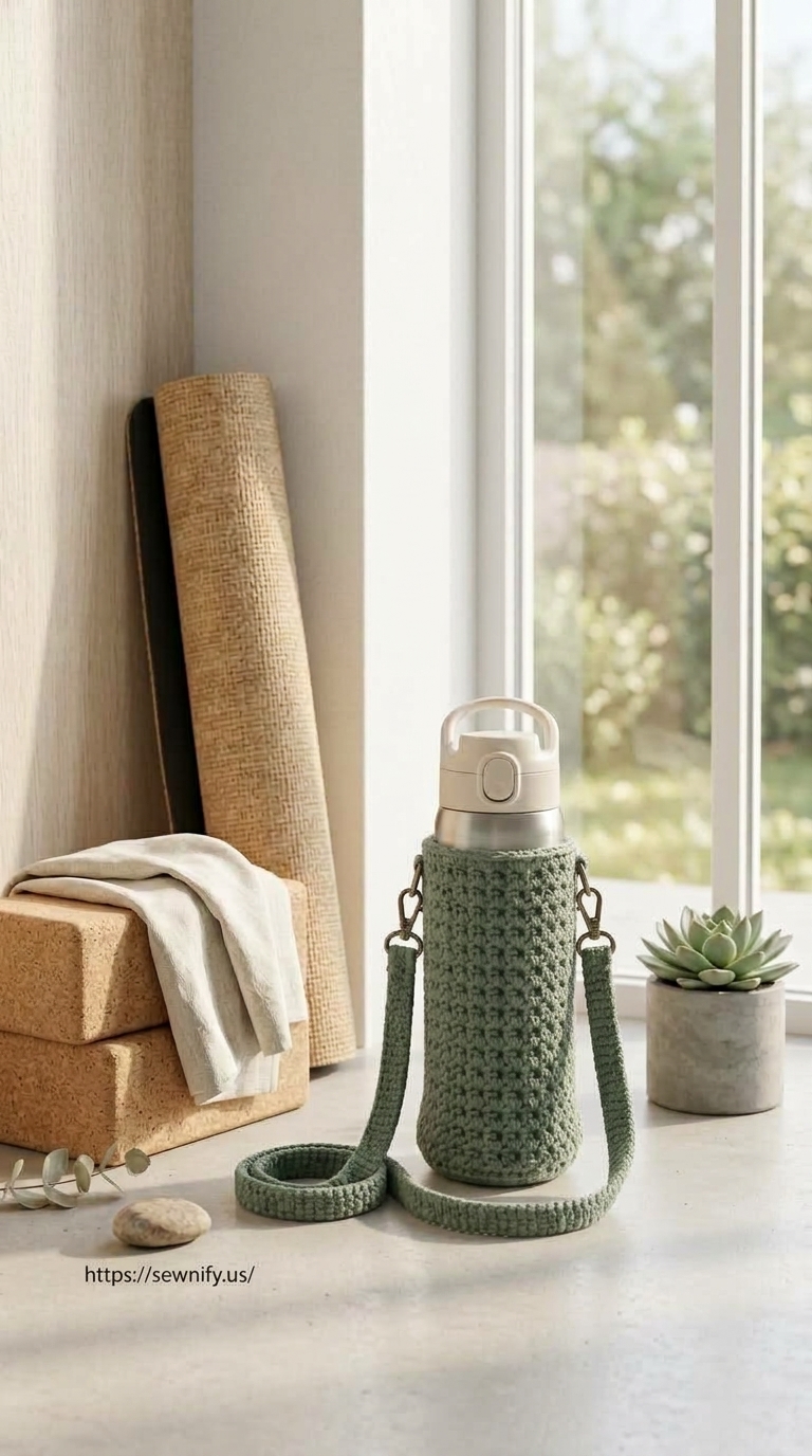 Tuto Porte Gourde en Crochet | Housse de Bouteille DIY Tendance